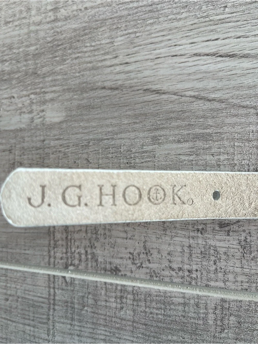 J.C.Hook leather western style concho belt rodeo boho concert bohemian festival